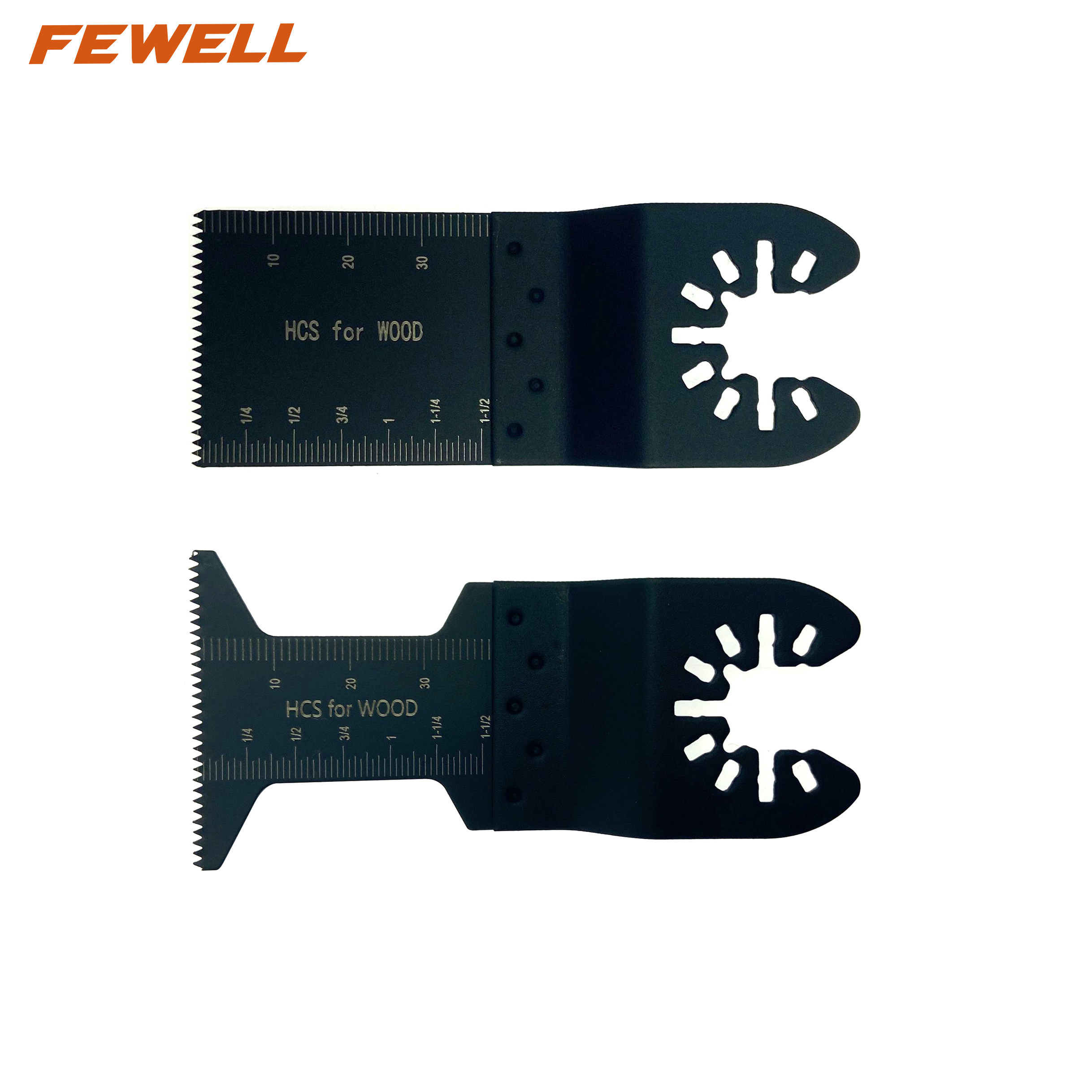 Hojas de sierra multiherramienta oscilantes Starlock bimetálicas HSS de 45 mm para corte de madera y metal