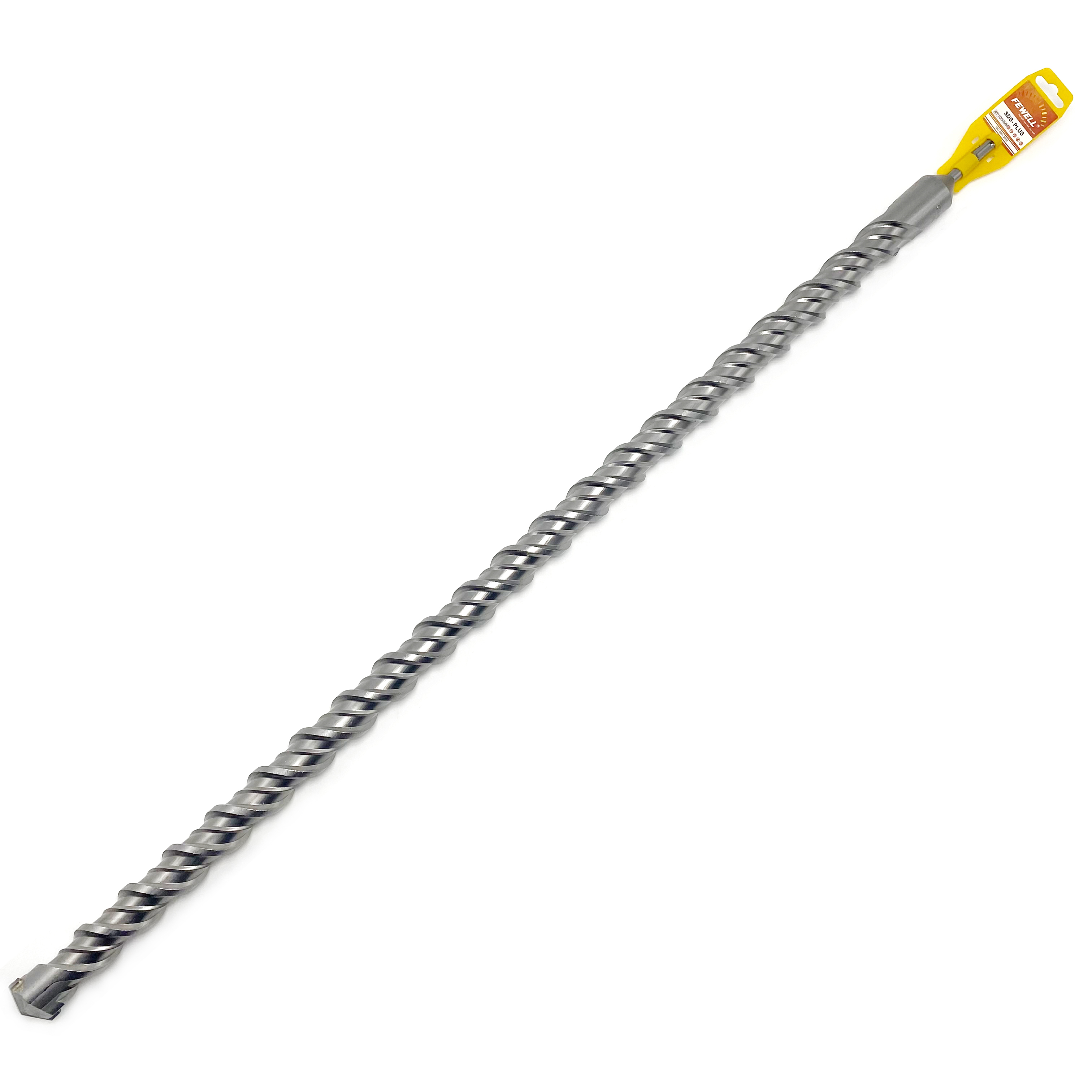 Broca de martillo eléctrico de doble flauta SDS Plus de carburo de punta plana única 40*1000 para pared de hormigón, mampostería, granito de piedra dura