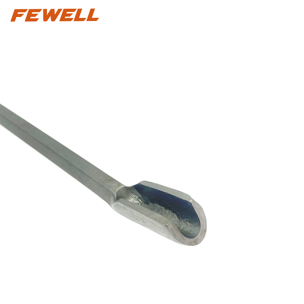 Taladro percutor eléctrico SDS Plus de 14x250x22 mm, cincel de gubia ranurada para cortar canales estrechos en hormigón