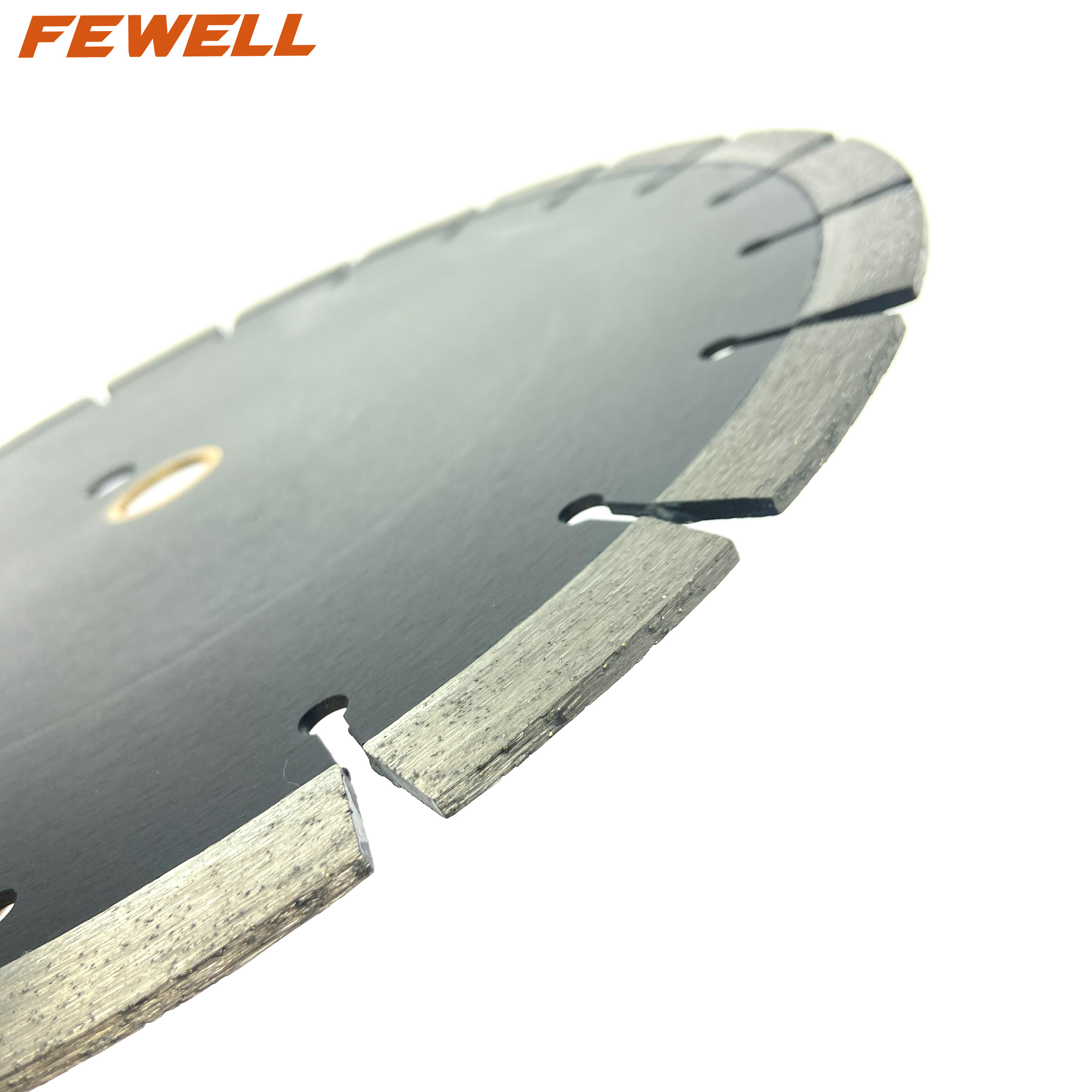 Hoja de sierra cortadora de diamante soldada con láser de 12 pulgadas 300*3,2*15*25,4 para cortar paredes de hormigón armado