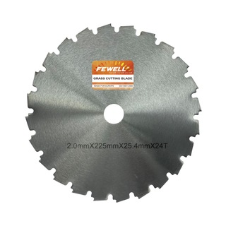 Cuchilla de corte de jardín 24T 225*2,0*25,4, cabezal de corte, sierra, cuchilla desbrozadora para cortar hierba