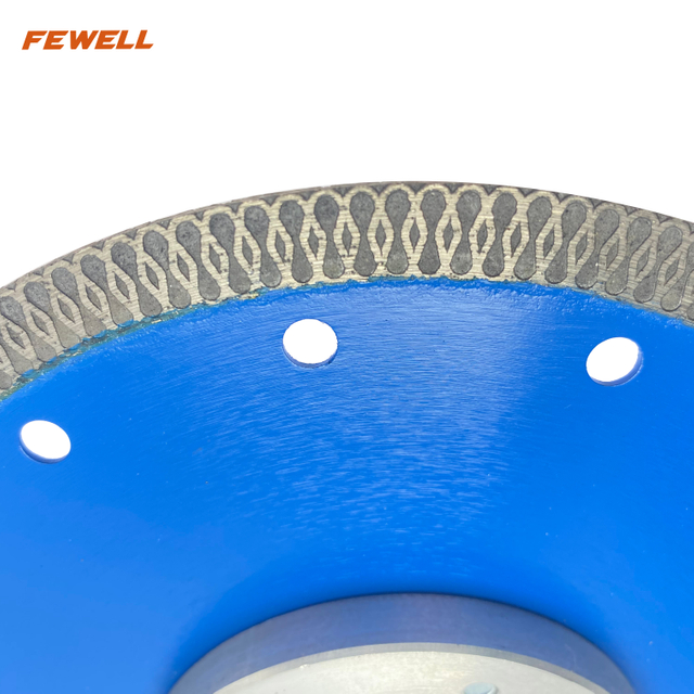 180*10*M14 Hot Press Alumium brida diamante X hoja de sierra turbo para corte en seco de baldosas de cerámica de porcelana