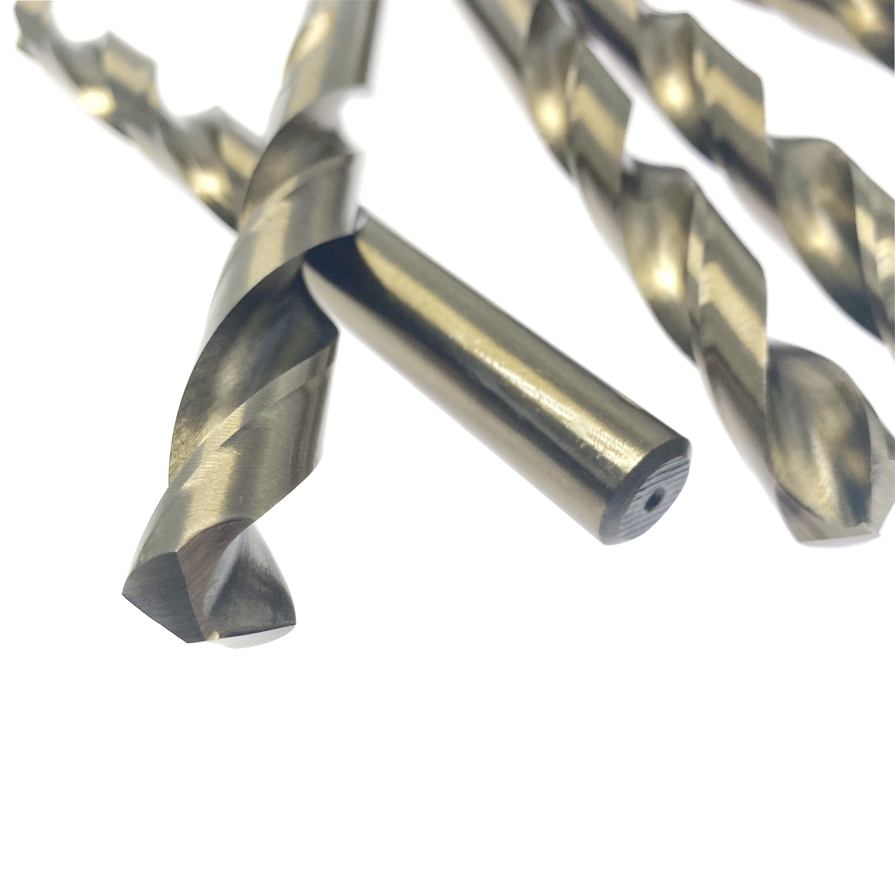 Brocas helicoidales de acero de alta velocidad M2 6542 HSS de 16 mm para taladrar metal hierro aluminio