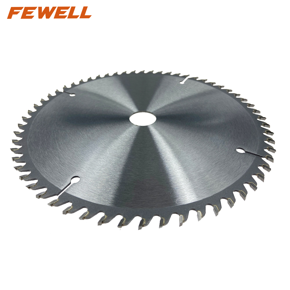 Hoja de sierra circular tct de grado superior de velocidad rápida 160 * 2.2 * 60T * 20 mm para cortar aluminio