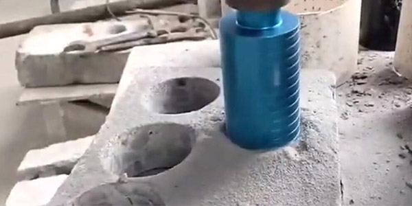 Bit de n&uacute;cleo de hormig&oacute;n