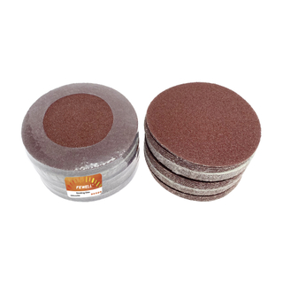Disco de lija de grano 60 rojo de 100 mm y 4 pulgadas Papel de lija abrasivo para pulir y moler madera de acero inoxidable