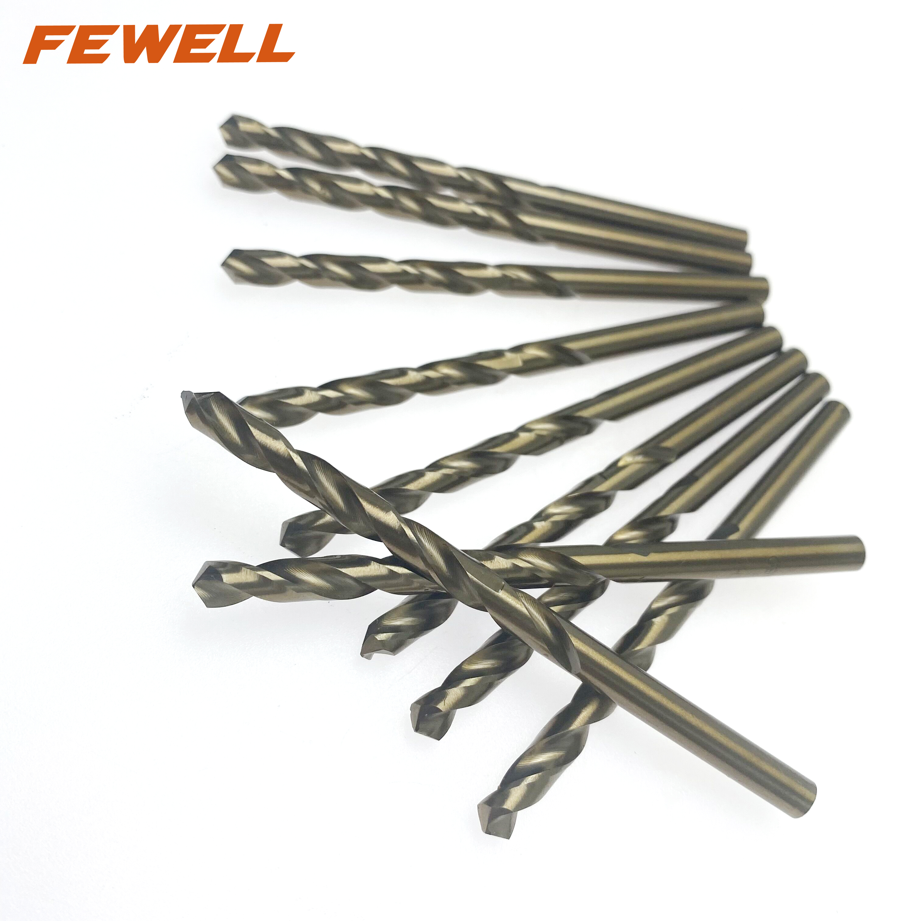 Brocas helicoidales de acero de alta velocidad M2 6542 HSS de 5 mm para taladrar metal hierro aluminio