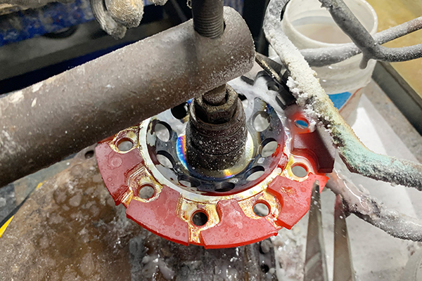 Rueda de la taza de molienda