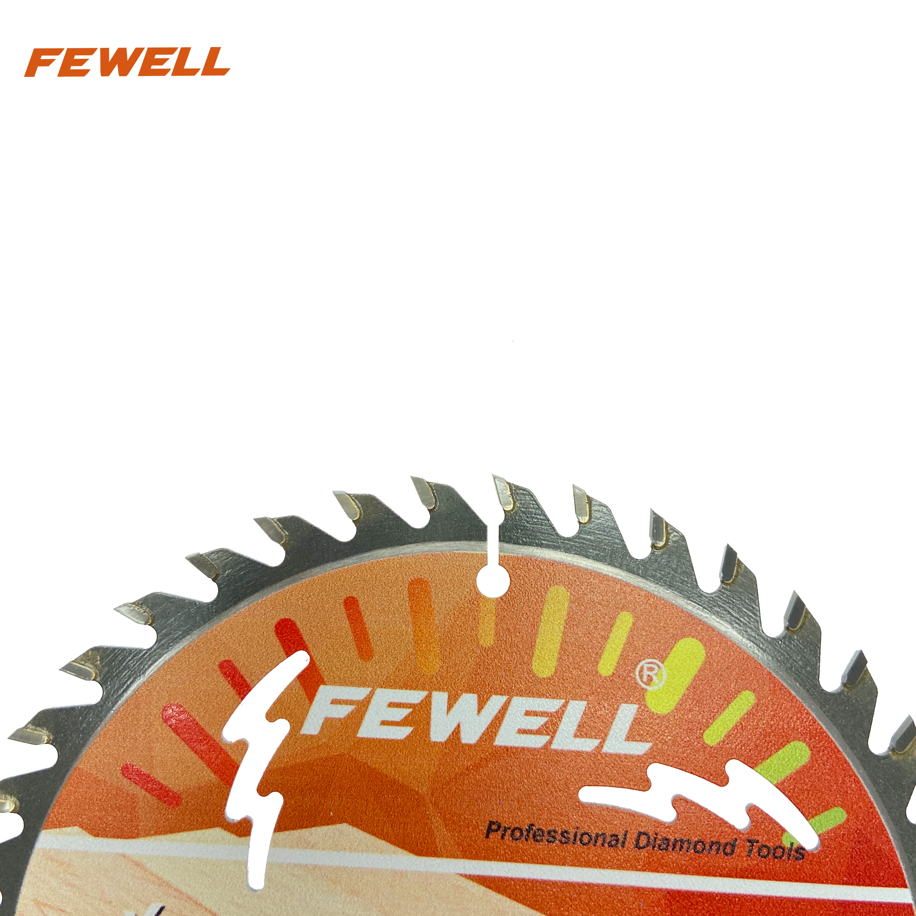 Hoja de sierra circular tct de 5 pulgadas 125 * 1.6 * 40T * 20 mm para cortar madera