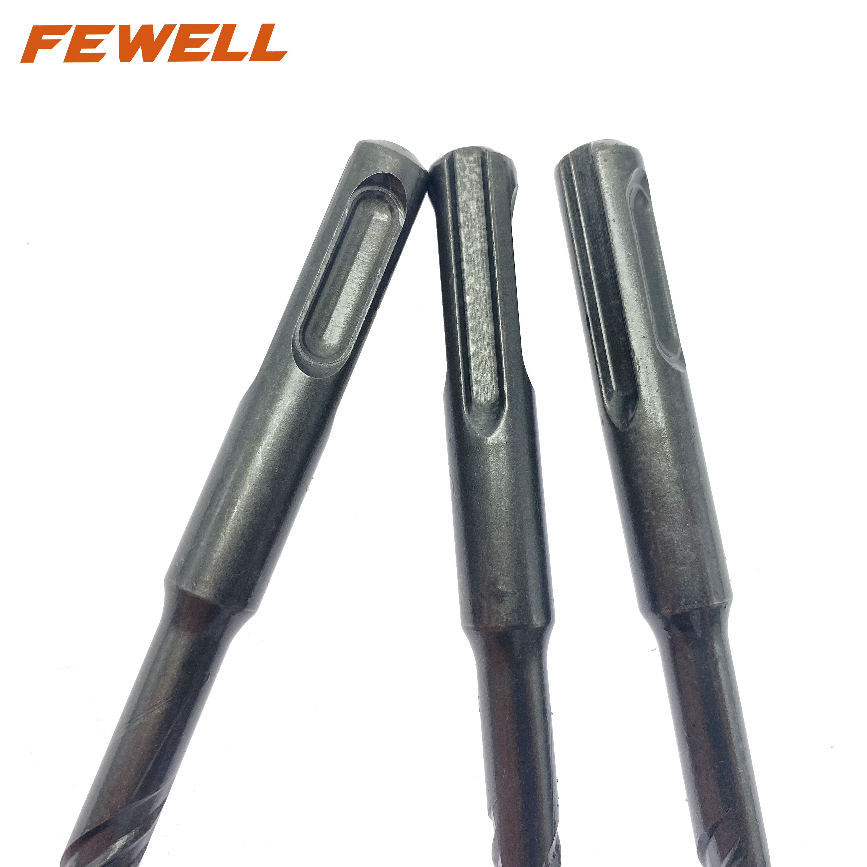 Broca de martillo rotativo eléctrico SDS Plus de grado superior, punta cruzada, 8x160mm, para hormigón, granito, uso general