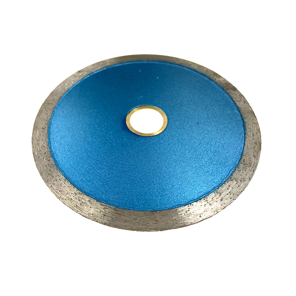 105 * 7 * 20 mm Prensa en caliente Hoja de sierra de diamante de borde continuo de 9 pulgadas para cortar azulejos húmedos